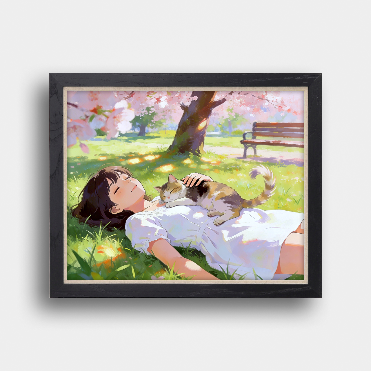 ふたりの朝 - 大人の塗り絵・絵画キット – Paint Yours