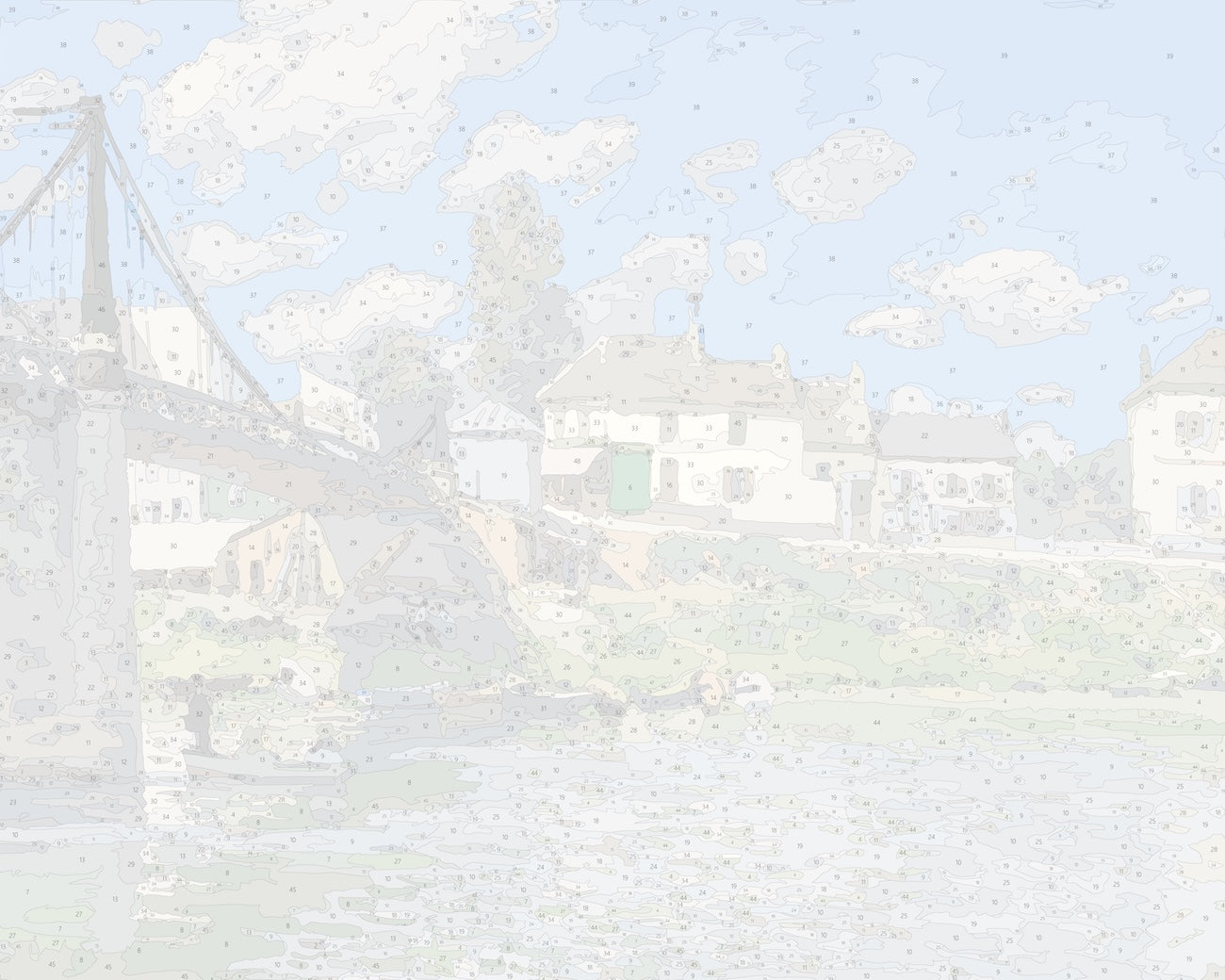 Monet's "Water Lily Pond and Japanese Bridge"
