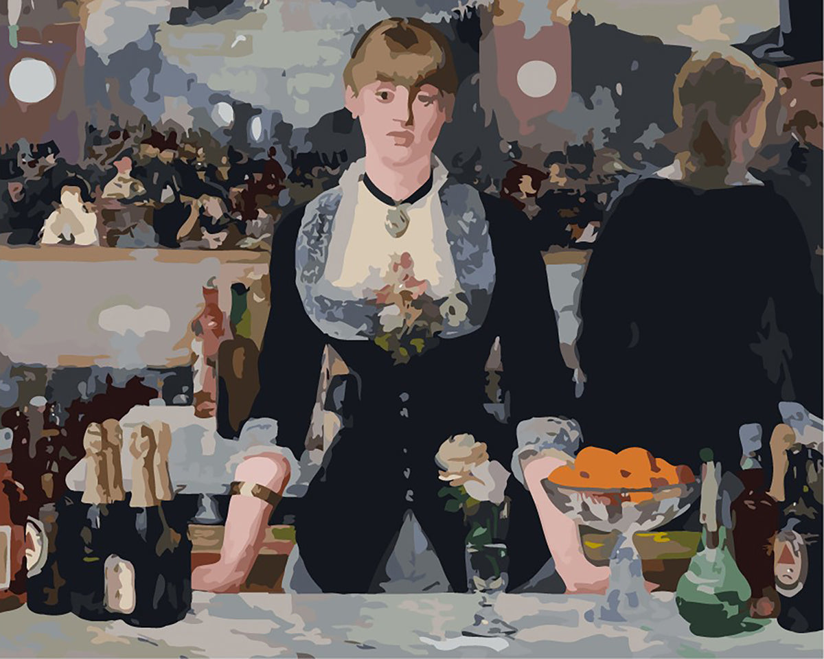 エドゥアール・マネ『フォリー・ベルジェールのバー』