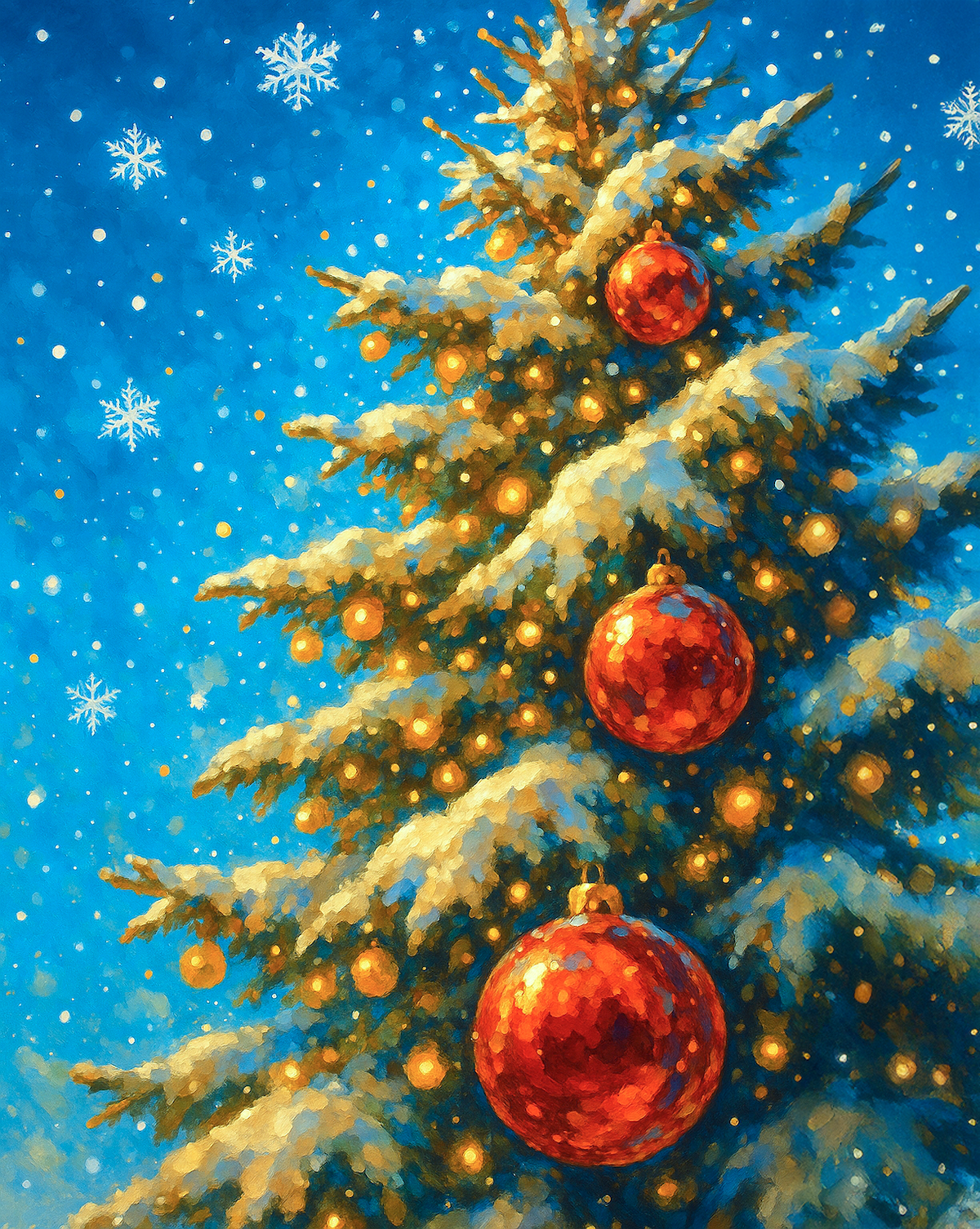 クリスマスツリーの輝き