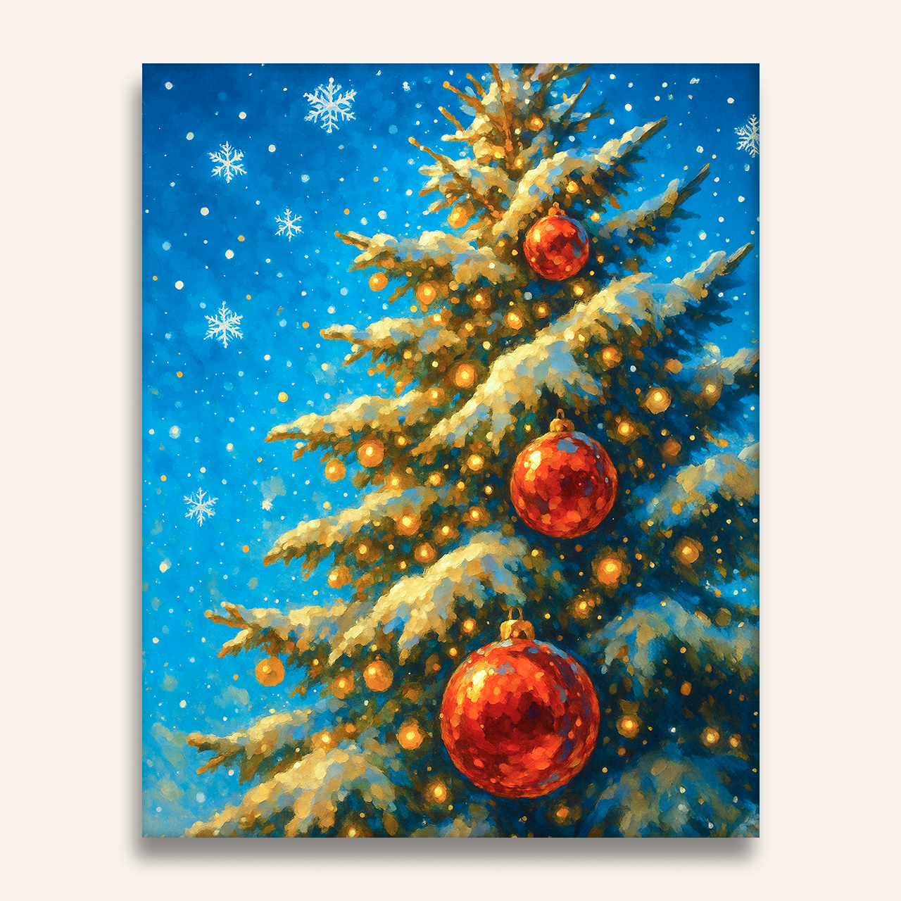 クリスマスツリーの輝き