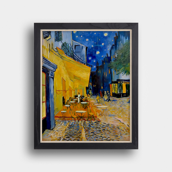 ゴッホ『夜のカフェテラス』 - 大人の塗り絵・絵画キット – Paint Yours ゴッホ『夜のカフェテラス』 - 大人の塗り絵・絵画キット – Paint Yours