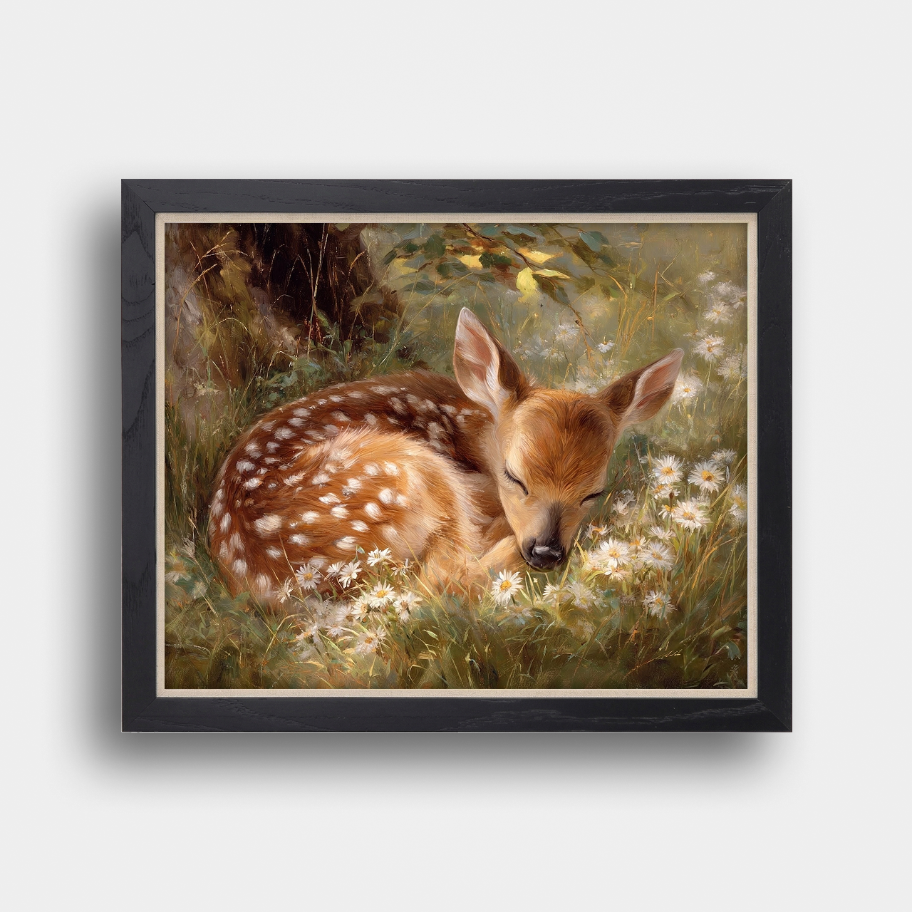 子鹿と陽だまり