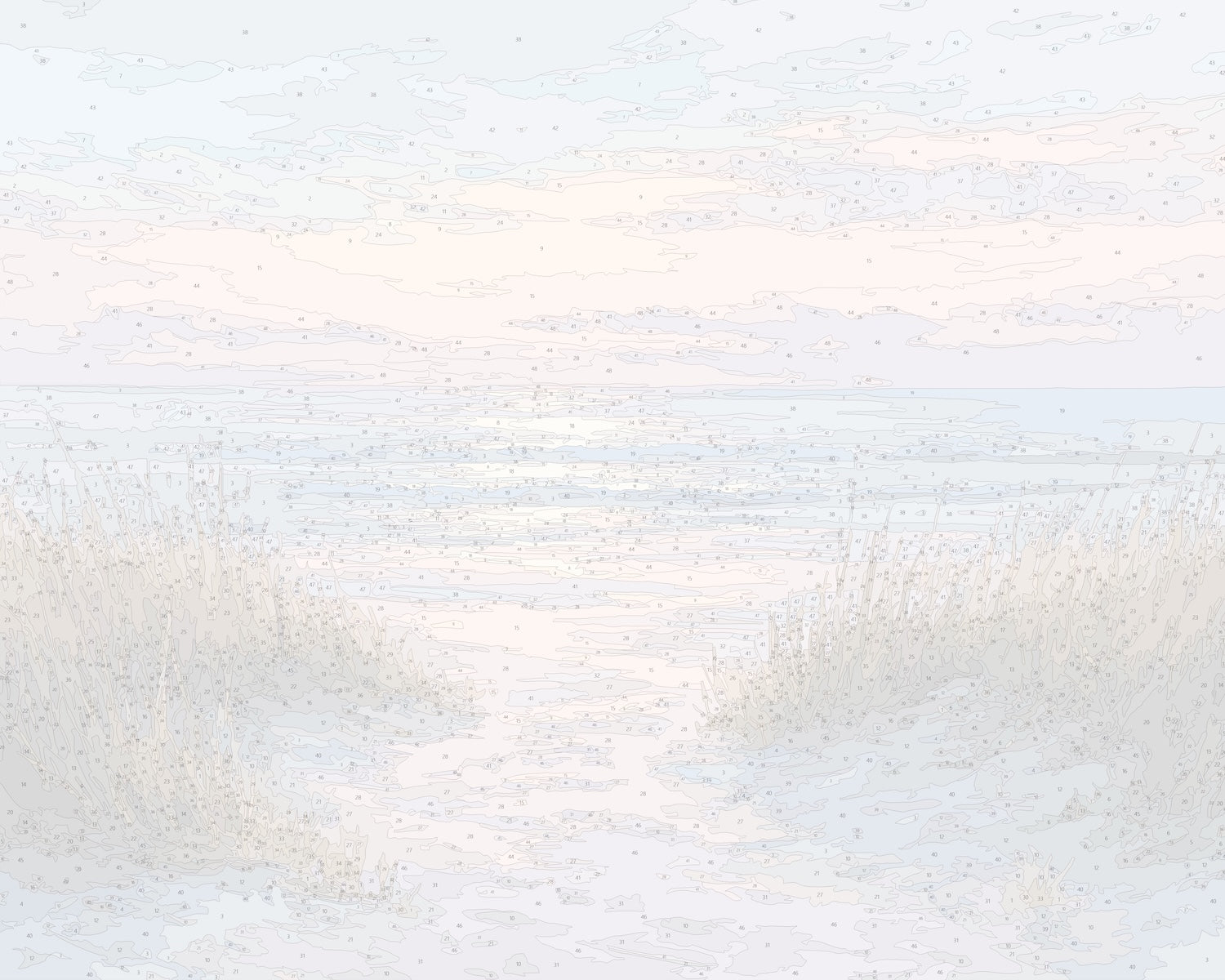 朝のさざなみ