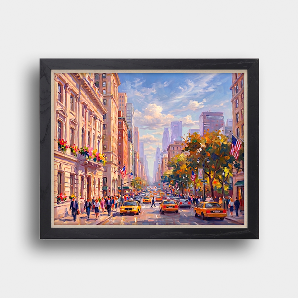 ニューヨークアベニュー - 大人の塗り絵・絵画キット – Paint Yours