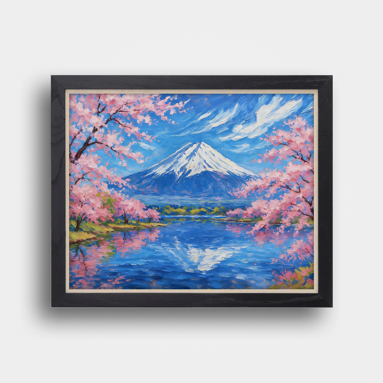 春の富士