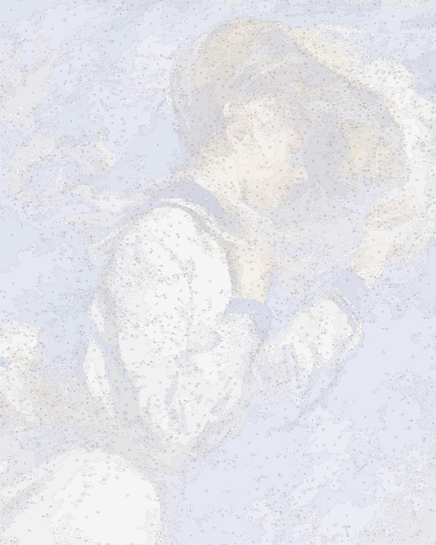 ターベル『Summer Breeze』 - 大人の塗り絵・絵画キット – Paint Yours