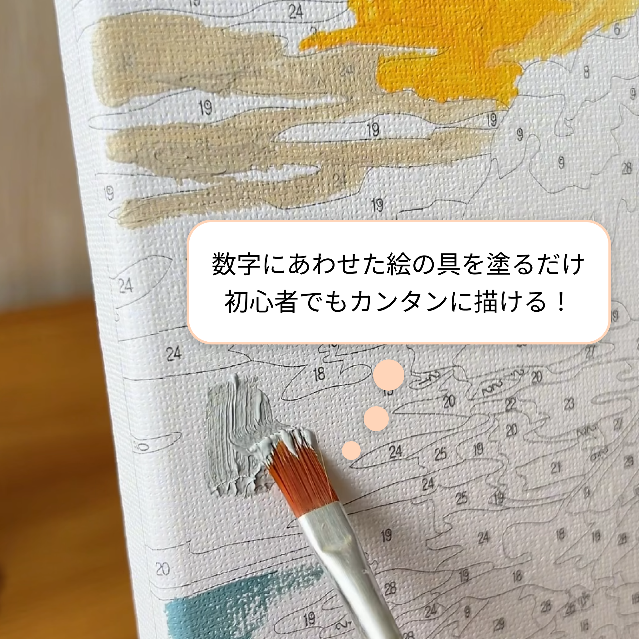 カスタム数字絵画キット