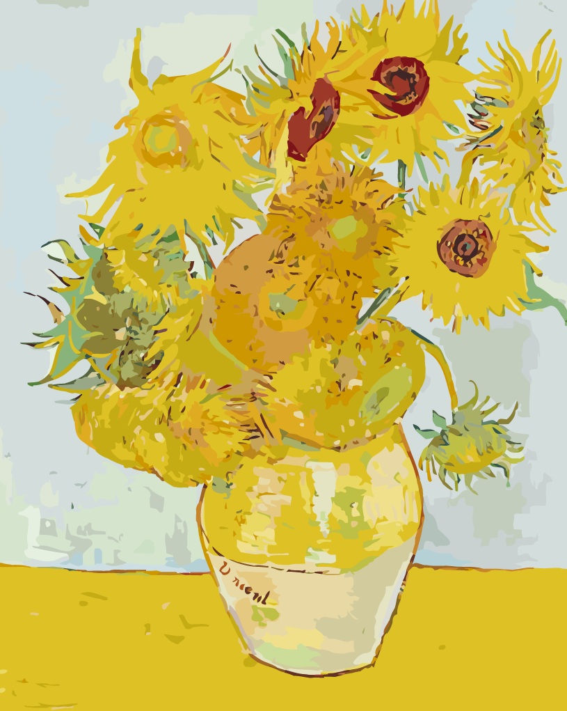 ゴッホ『ひまわり』